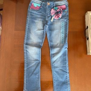 NWT Girls Skinny jeans size 6/6x